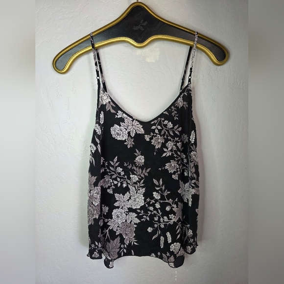 Aritzia Wilfred Floral Silk Camisole Tank Size Medium - Picture 1 of 6